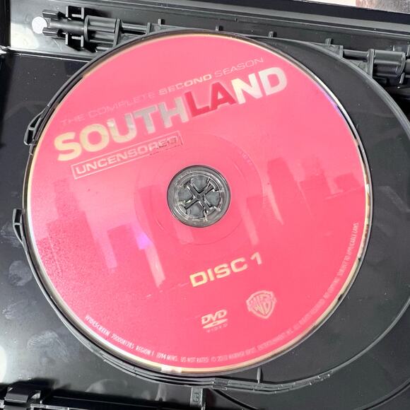 Southland: The Complete 2nd 3rd 4th and 5th Seasons Uncensored DVD Set Used - Picture 2 of 10